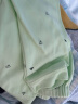 班得婴儿新款秋衣秋裤纯棉新生儿衣服男女宝宝儿童内衣套装 绿色立领对开套8010 90cm适合1-2岁/20-25斤 实拍图