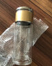 德琅（DELANG）德国品牌茶水分离杯商务双层玻璃杯泡茶杯子DL8001高档水杯320ml 钢本色 实拍图
