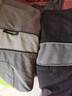 真维斯休闲裤男春秋季新款速干潮流宽松大码胖子男裤时尚运动裤子哈伦裤 黑色 XL 150-170斤 150-170斤 实拍图