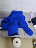 Colombass NASA潮牌羽绒服男冬季新款短款男士加厚保暖宽松冬装外套 克莱因蓝(升级款) XL/180(建议130-145斤) 实拍图