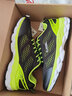 骆驼（CAMEL）网面透气轻量缓震运动男鞋跑步鞋子 CSS221L0032 黑/荧光绿 42 实拍图