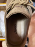 Jeep吉普男鞋轻便耐磨2025秋冬马丁靴男加绒中帮平板休闲鞋真皮鞋子男 卡其色（皮鞋码） 43 实拍图