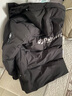雅鹿羽绒服男士短款韩版潮流工装青年时尚休闲加厚外套 黑色 180  实拍图