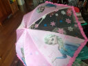 迪士尼儿童雨伞女童小学生幼儿园宝宝公主可爱长柄宝宝儿童伞 冰雪粉色 20305 -Q 实拍图