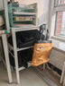 家惠优选书架书柜落地家用钢制图书置物架收纳架三层50*30*80cm 实拍图