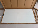 得力挂式白板 写字板150*100cm 磁性钢化悬挂玻璃白板办公会议写字板黑板(含白板擦 白板笔 磁钉)8740 晒单实拍图