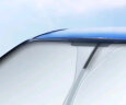 卡饰社（CarSetCity）新型汽车遮阳挡遮阳伞车窗遮阳帘前挡遮阳防晒罩 钛银双圈 晒单实拍图