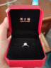 周大福宠爱系列 满天星婚嫁18K金镶钻石戒指求婚钻戒 U181063 12号 实拍图