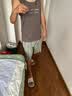多拉美睡衣男夏纯棉背心无袖休闲可外穿夏季薄款男士家居服套装 XL 实拍图