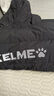 卡尔美（KELME）连帽棉马甲男冬季新款防寒保暖运动棉服无袖休闲坎肩 玛瑙黑 L 实拍图