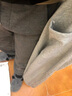 啄木鸟裤子男秋冬款束脚裤潮流运动休闲裤冬季加绒裤加厚宽松保暖卫男裤 566黑色 加绒 XL 实拍图