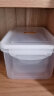 龙士达微波炉饭盒保鲜盒 塑料密封上班族便当盒储物收纳盒 长方形三件套 实拍图