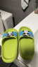 LA CHAPELLE HOMME男女儿童室内居家防滑洗澡软底可爱卡通凉拖鞋 绿色 28-29 实拍图