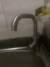 华厦金牛304不锈钢厨房洗菜盆水龙头冷热碗家用水槽面盆洗手池单冷水龙头 304不锈钢冷热小七子弯 实拍图