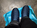 回力棉鞋男冬季加绒加厚中老年人保暖防水老北京爸爸鞋耐磨雪地靴男 藏青-WBN0261 43 实拍图
