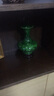 九藏尊品 景德镇陶瓷绿釉家居花瓶摆件仿古花瓶青花瓷瓶双耳瓶中式工艺品 小号翡翠绿凤尾瓶 实拍图