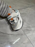 基诺浦（ginoble）儿童学步鞋夏季 18个月-5岁婴儿透气凉鞋 24夏男女童机能鞋GY1601 白色/灰色/水草绿 150mm 内长16 脚长14.6-15.5cm 晒单实拍图