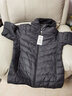 坦博尔轻薄羽绒服男短款秋冬天保暖时尚外套男士羽绒服短款外套TF246209 陨石灰 4XL (195) 实拍图