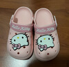 Hello Kitty童鞋女童宝宝拖鞋夏季轻便透气花园鞋儿童洞洞鞋5902粉色26 实拍图