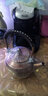 容山堂铜茶壶泡茶壶煮茶器铜茶壶烧水壶围炉煮茶紫铜手工大号功夫茶具 1.7L紫铜壶-木纹 实拍图