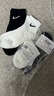 耐克（NIKE）男袜女袜 25新款训练透气短袜快干柔软休闲跑步健身运动nike袜子 SX7677-010/三双装 M/24-26厘米/38-42码 实拍图