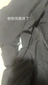啄木鸟立领棉衣男士装秋冬季外套潮流棉服潮牌袄子保暖青年上衣服 黑色 XL 实拍图