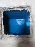 水迪（WATER DICK）防水材料卫生间墙地面补漏水池鱼池防水JS国标聚合物水泥防水涂料 国标【耐水泡】10KG蓝-约8平方 10kg 实拍图