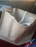 MUJI 黄麻 简易收叠购物袋A3 收纳包 手提包 手提袋  购物袋 长36.5*宽46*高22cm 1S 实拍图