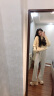 达芙妮厚底老爹鞋女2026秋季新款女鞋小个子增高休闲运动鞋女网面鞋 杏色【四季款】 37 实拍图