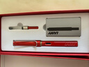 LAMY德国进口 凌美(LAMY)狩猎者钢笔墨水笔礼品笔套装礼盒 含吸墨器+墨胆 小礼盒 高颜值送学生老师 亮红色F尖(墨囊礼盒) 实拍图