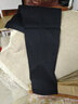 牧泰（MUTAI）春秋季厚款商务休闲裤男宽松中年男裤弹力男裤中老年男裤子男高腰 19#深蓝色 35码(2.8尺腰围) 实拍图