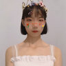 春夏新款气质网纱吊带连衣裙子仙女裙女学生韩版软妹小清新中长款 白色 网纱吊带裙 均码 实拍图