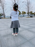 衣诺坊女童百褶裙演出服礼服英伦风短裙校园合唱服黑色西装校服园服六一 实拍图