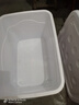 稻草熊加厚特大号收纳箱衣服储物箱棉被整理箱搬家打包玩具收纳塑料箱子 北欧白 巨能装【76*57.5*45】-6滑轮 实拍图