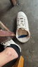人本帆布鞋男鞋韩版百搭潮鞋低帮板鞋男平底系带帆布鞋透气软底休闲鞋 米色891 43 标准码 实拍图