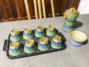 青岩鼎泰山鼎旅行茶具套装高档父亲节礼物送老公爸爸生日送长辈退休礼品 泰山鼎之五岳之尊·8杯描金款 1件 实拍图