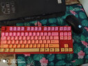 斐尔可 （FILCO）87键忍者圣手二代机械键盘 侧刻有线 樱桃轴游戏键盘彩色限量版 红色 茶轴 实拍图