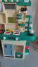 欣格厨房玩具儿童女孩过家家玩具仿真模拟煮饭小厨房厨具声光喷雾烹饪音乐真实出水48件套绿色3-6岁生日礼物 实拍图