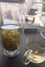 恒福 双层玻璃杯耐高温隔热绿茶杯办公家用过滤泡茶杯子高档商务水杯 恒福鲜茶杯200ML 实拍图