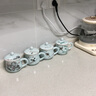 陶沁泉陶瓷杯茶杯水杯杯子带盖景德镇办公杯骨瓷茶具山水中式仿古复古 叶香320毫升 实拍图