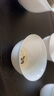 一品工坊潮州工夫茶具骨瓷盖碗单个高档薄胎三才泡茶碗大号不烫手陶瓷盖碗 沁容盖碗120cc 实拍图