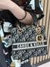 CAHOE KULLO包包女包轻奢侈2025新款戴妃包女士斜挎包品牌小号托特包手提包网 星耀炫黑-小众ck女包生日礼物送闺蜜 夏季实用走心高级感送长辈 实拍图