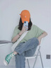 真维斯（Jeanswest）新疆棉重磅纯棉短袖t恤男女美式显白莫兰迪纯色情侣装T恤打底衫夏 棕榈绿(纯色) M (170) (30天质量问题全额退) 实拍图