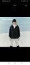 斯凯奇（Skechers）羽绒服男女同款新款保暖三防短款休闲运动外套男 L422U069-0018 碳黑 S 晒单实拍图