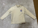 真维斯男童保暖内衣儿童加绒打底衫冬季学生校服神器青少年中大童冬装 米白 J口袋狗X 160 实拍图