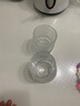 乐唯诗（NERVISHI）玻璃杯高颜值水杯透明玻璃牛奶杯带把ins风奶茶杯早餐杯茶杯 旋转杯- 150ml 2只 实拍图