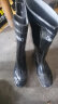 回力雨鞋男士冬季加绒保暖中高筒雨靴水鞋防水胶鞋套鞋6807黑高长绒41 实拍图