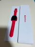 Apple Watch Series 8 智能手表GPS款41毫米红色铝金属表壳红色运动型表带MNP73CH/A 晒单实拍图