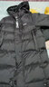 李宁（LI-NING） 长款棉服羽绒服男装外套冬季黑色外套过膝加厚防风保暖运动服男 黑色-长款连帽(棉服) XL 实拍图