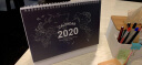 锦兔 2023年台历2024简约小清晰桌面摆件韩式日历大格子记事可定制办公计划本打卡自律月计划表月历 中号2024 实拍图